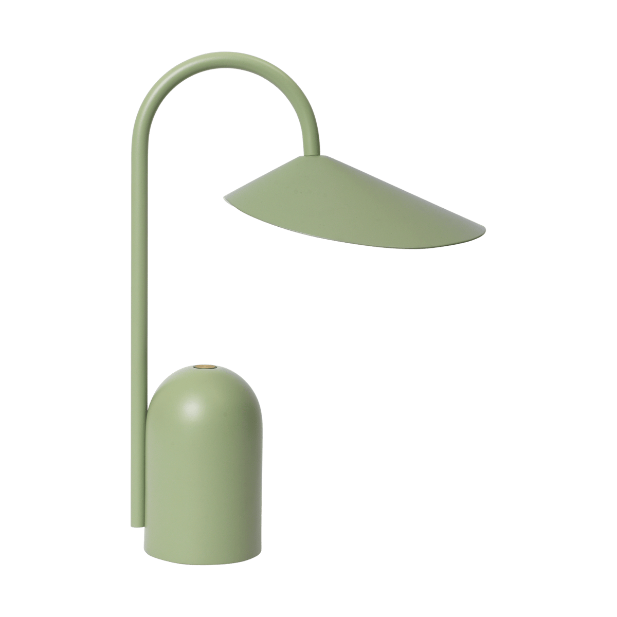 Ferm Living Arum portabel lampa Tea Green | Skandinavisk Design | Bordslampor | Grön