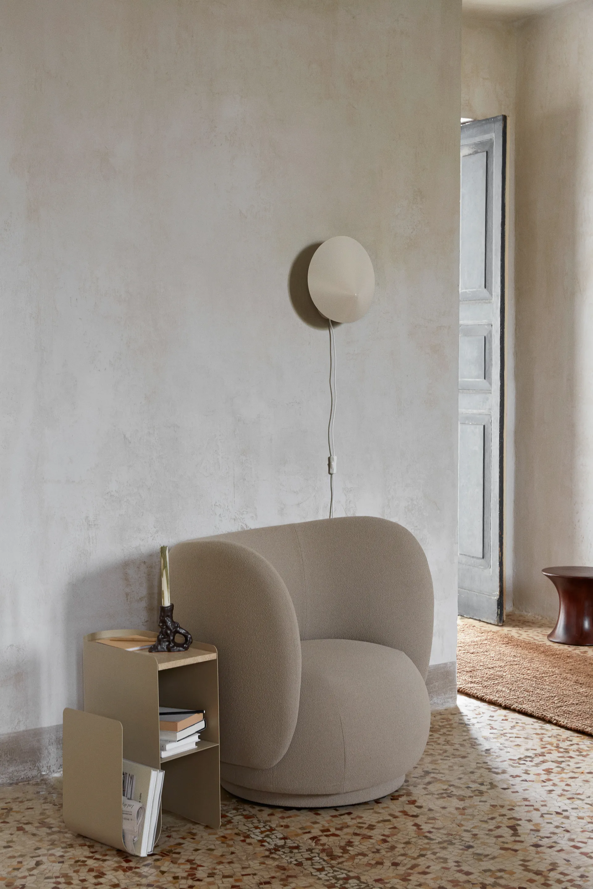 Arum wall scone vägglampa, Cashmere Ferm Living