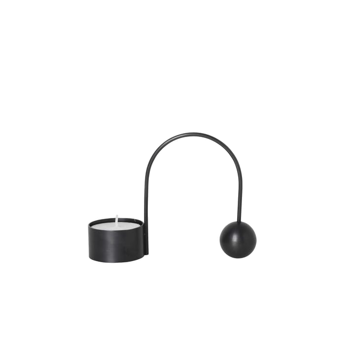 Balance svart ljusstake, värmeljus Ferm Living