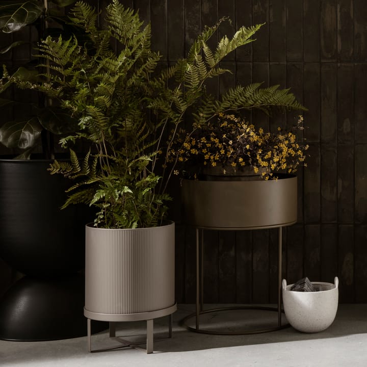 Bau kruka large Ø28 cm, grå Ferm Living