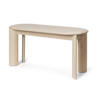 Bevel bänk - White Oiled Beech - ferm LIVING