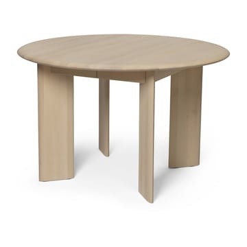 Bevel Extendable matbord inkl 1 st iläggsskiva - White Oiled Beech - Ferm Living