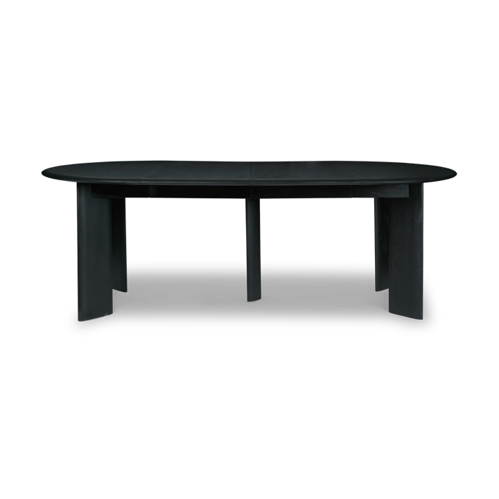 Bevel Extendable matbord inkl 2 st iläggsskivor - Black Oiled Beech - ferm LIVING