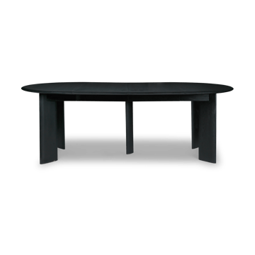 Bevel Extendable matbord inkl 2 st iläggsskivor - Black Oiled Beech - ferm LIVING