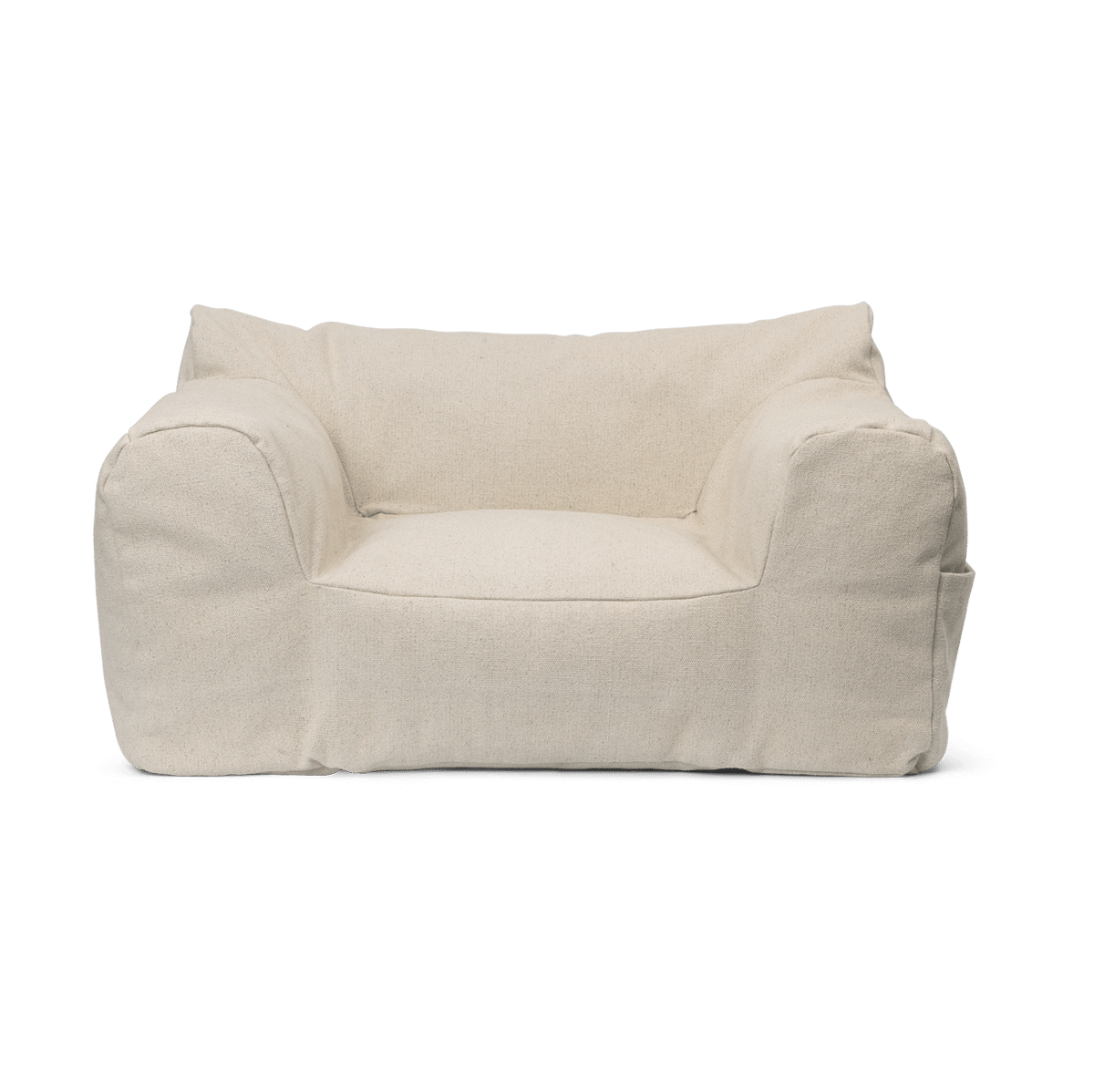 Ferm Living Billow bean bag fåtölj Off-white | Skandinavisk Design | Sittpuffar | Vit