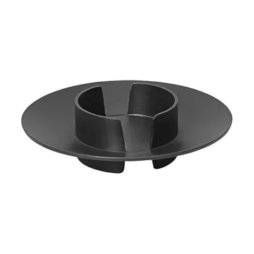 Block blockljusstake - Black brass - Ferm Living