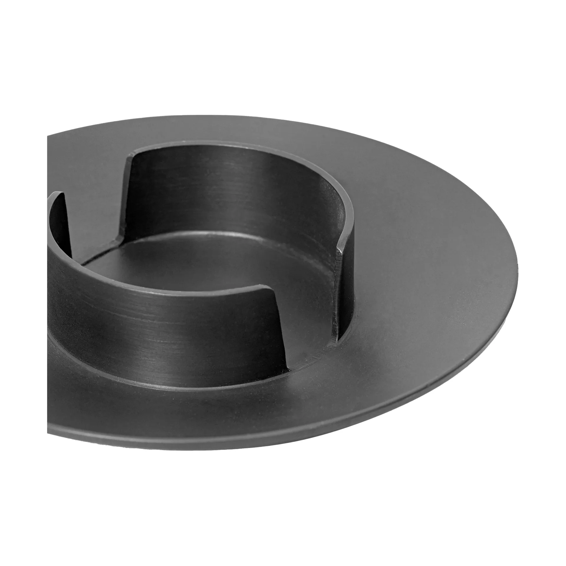 Block blockljusstake, Black brass Ferm Living