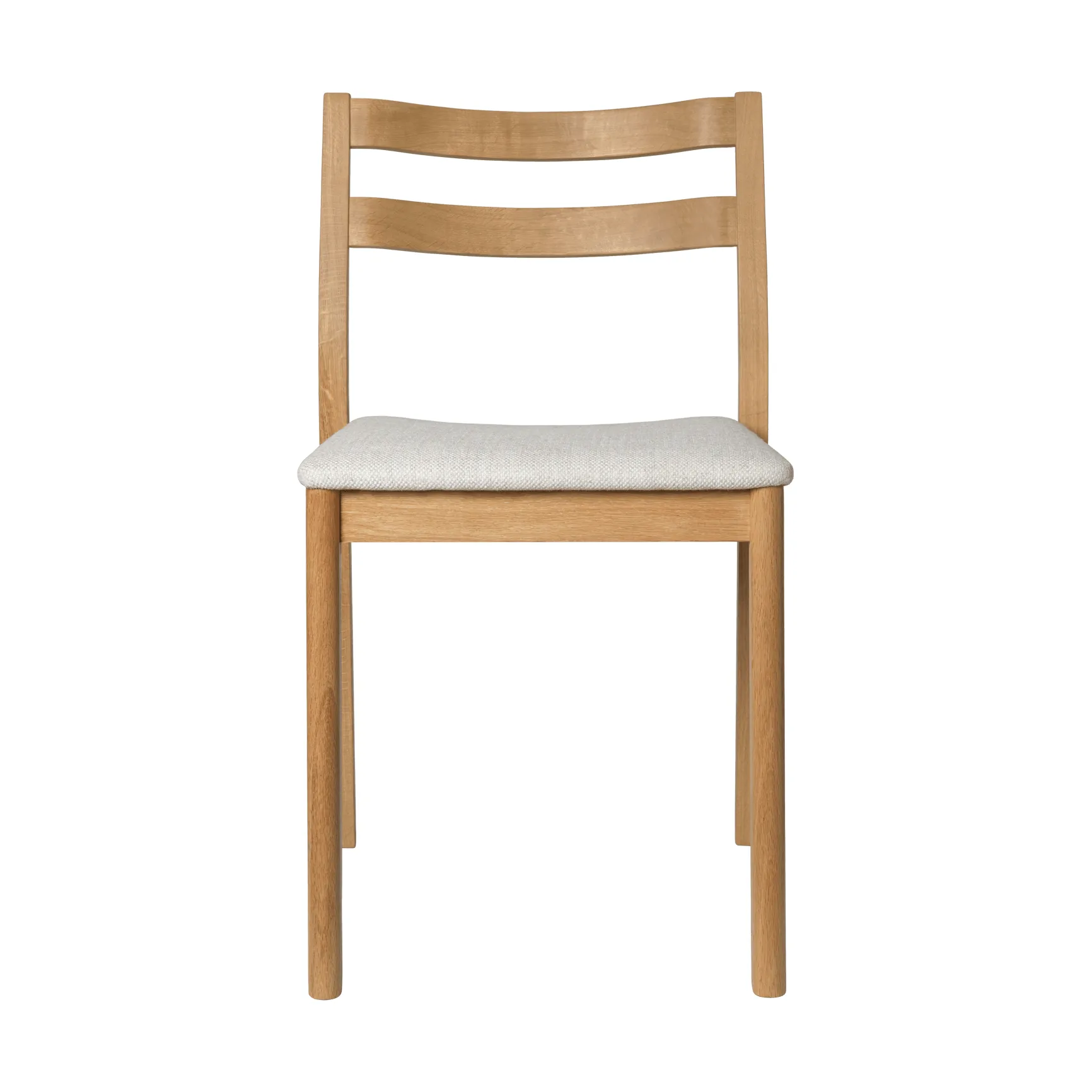 Boda stol, Klädd sits, ek-off-white Ferm Living