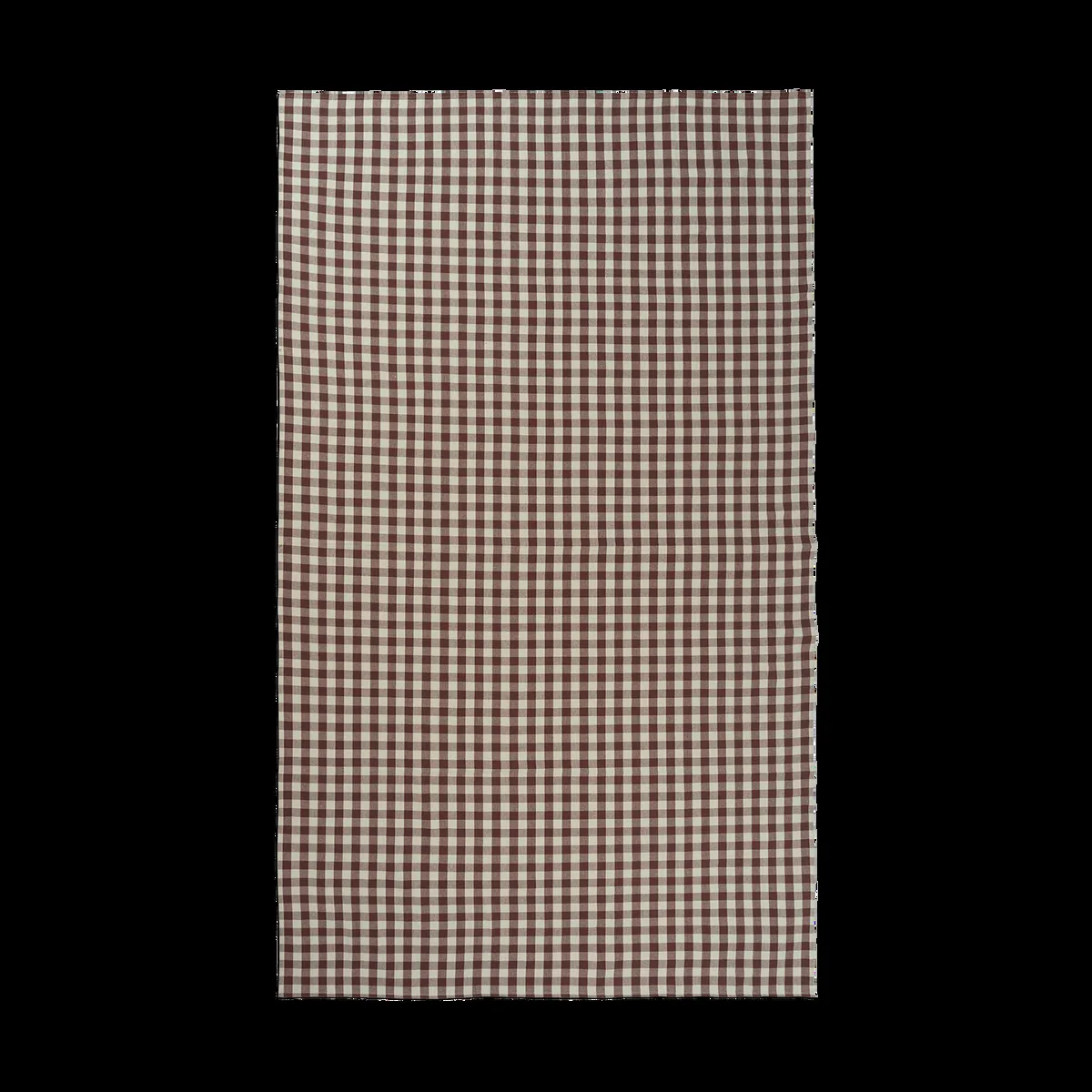 ferm LIVING Bothy check bordsduk 150x240 cm Cinnamon-grey green