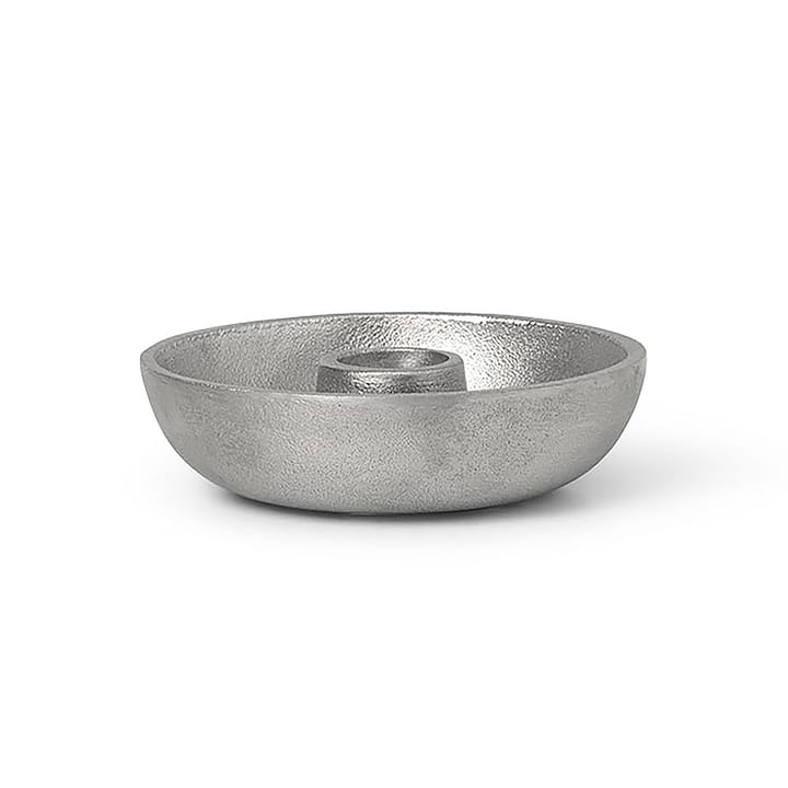 Bowl ljusstake Ø10 cm - Aluminium - Ferm Living