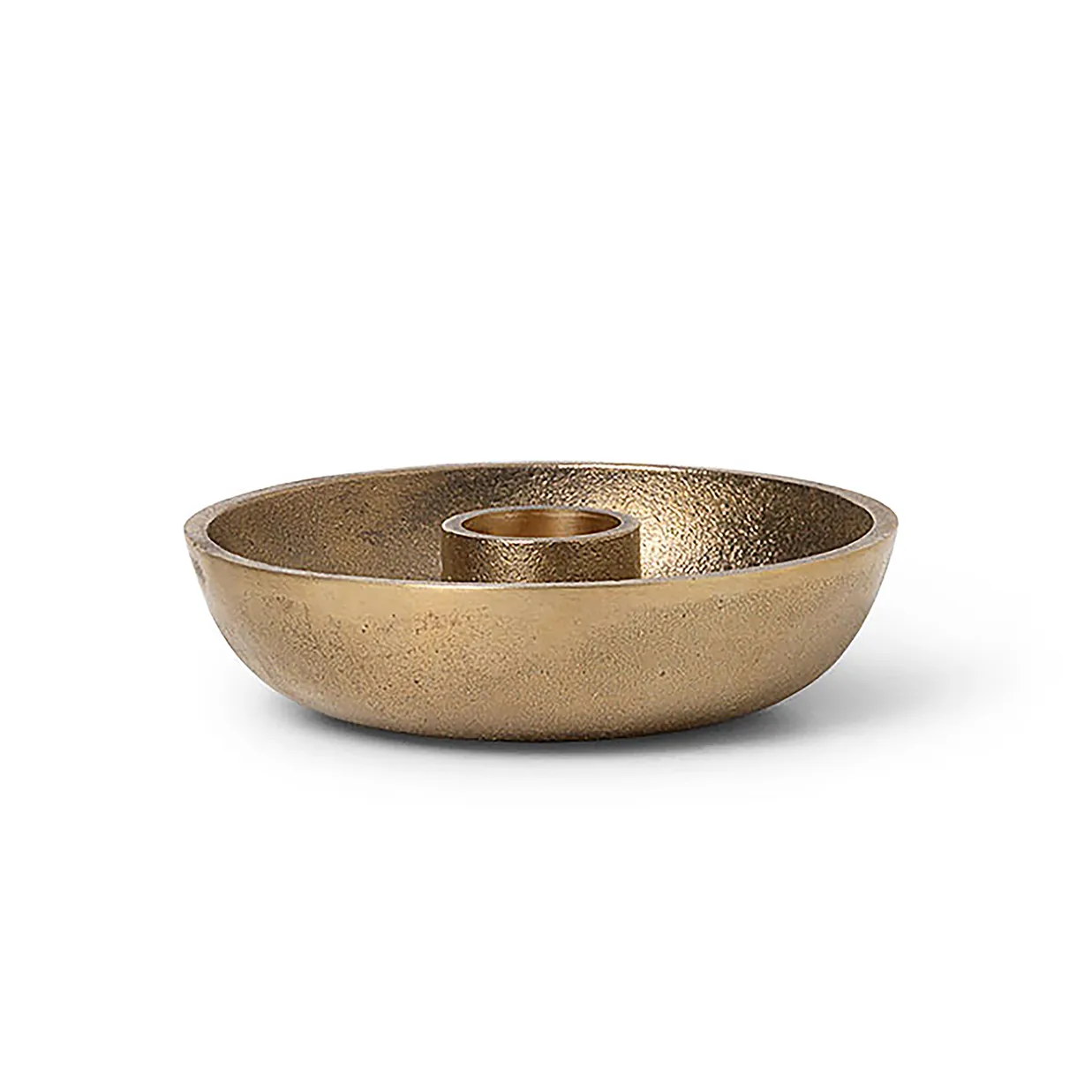Bowl ljusstake Ø10 cm, Mässing Ferm Living