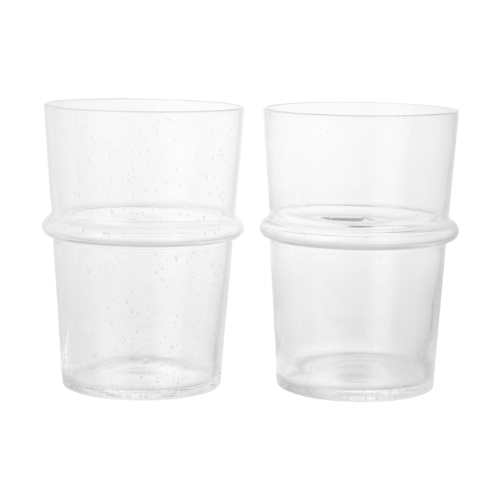 Boya dricksglas högt 45 cl 2-pack - Clear - Ferm Living