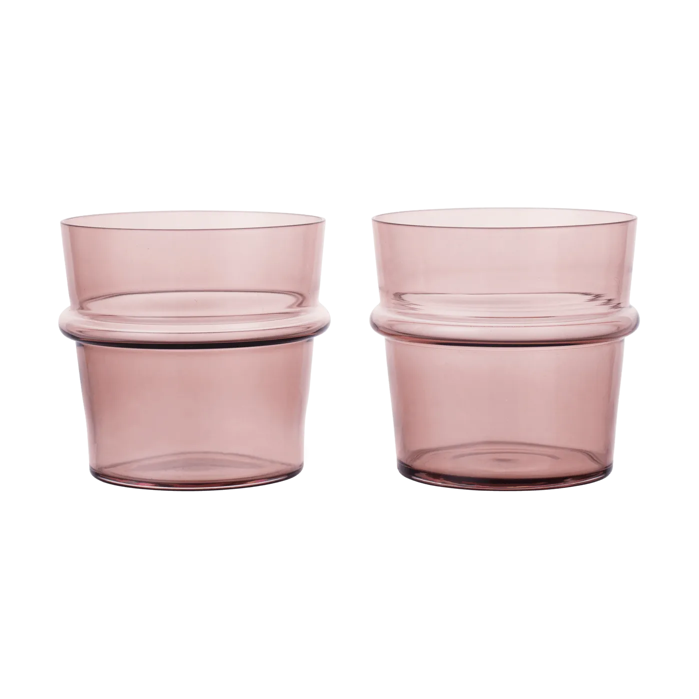 Boya dricksglas lågt 30 cl 2-pack, Mauve Ferm Living