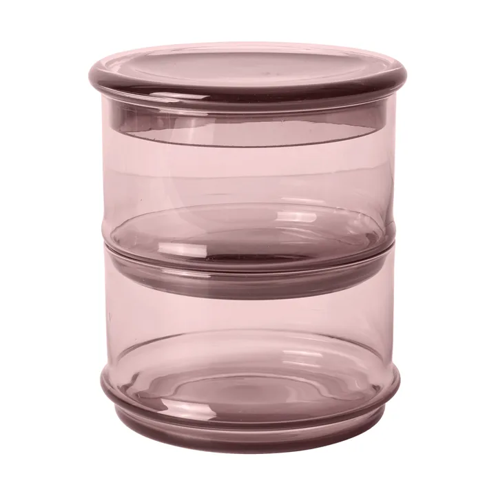 Boya stapelbara burkar - 2 delar, mauve - Ferm Living