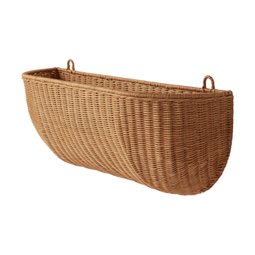 Braided wall pocket väggkorg 25x75 cm - Natural - Ferm Living