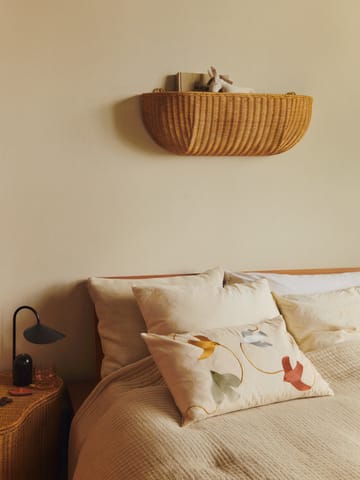 Braided wall pocket väggkorg 25x75 cm - Natural - Ferm Living