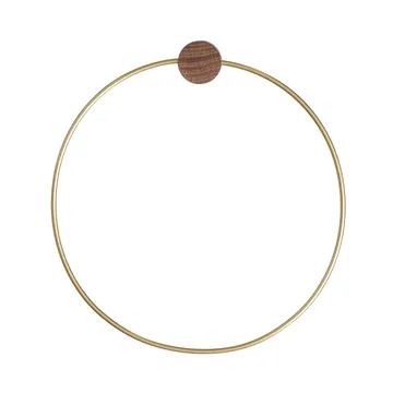 Brass handdukshängare - Ø 20,5 cm - Ferm Living