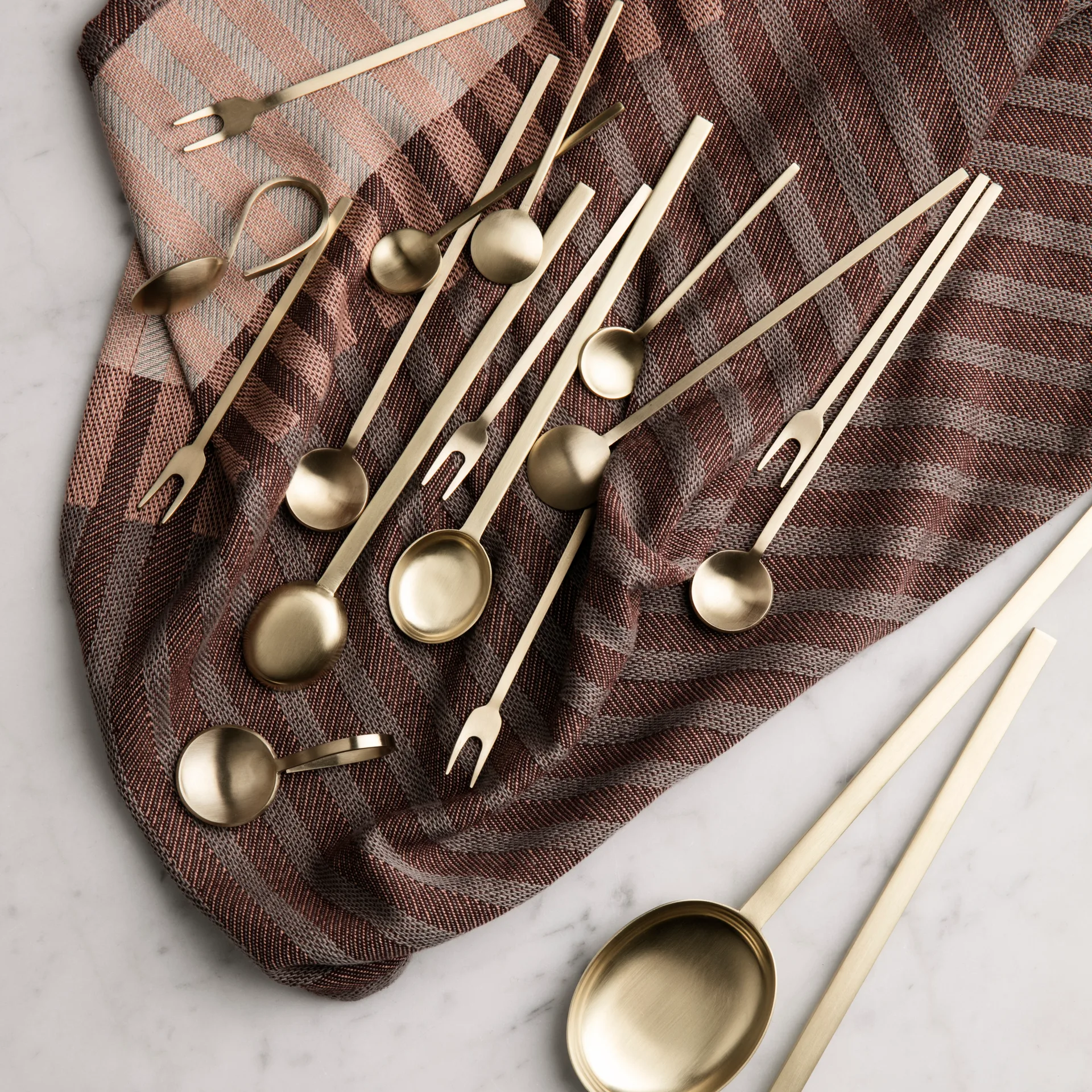 Brass liten sked, 7,5 cm Ferm Living