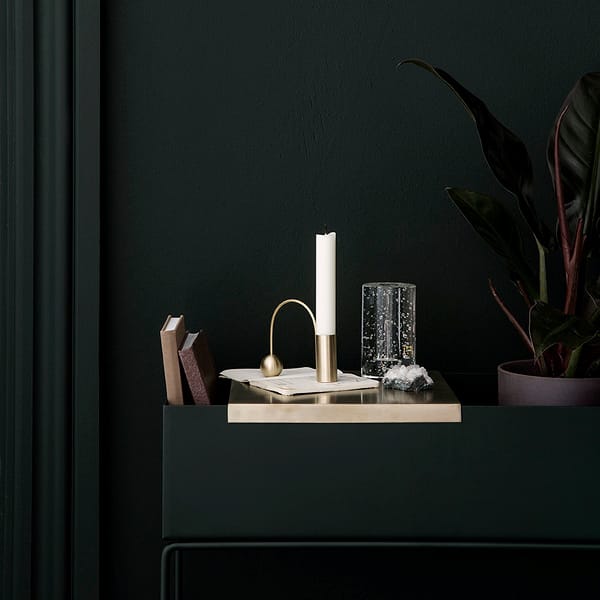 Bricka till plant box, mässing Ferm Living