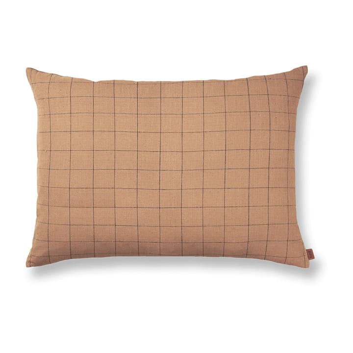 Brown kudde 60x80 cm - Grid - ferm LIVING