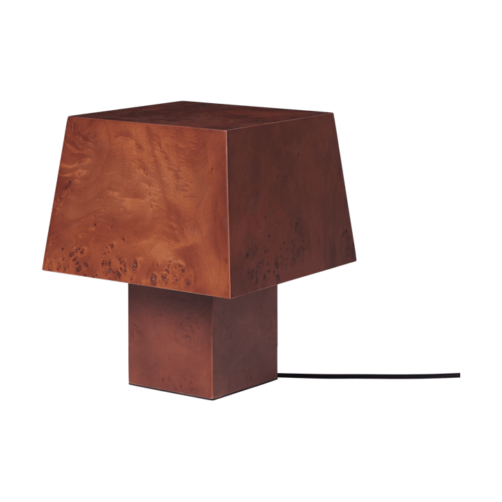 Burl bordslampa 33 cm - Dark stained burl - Ferm Living