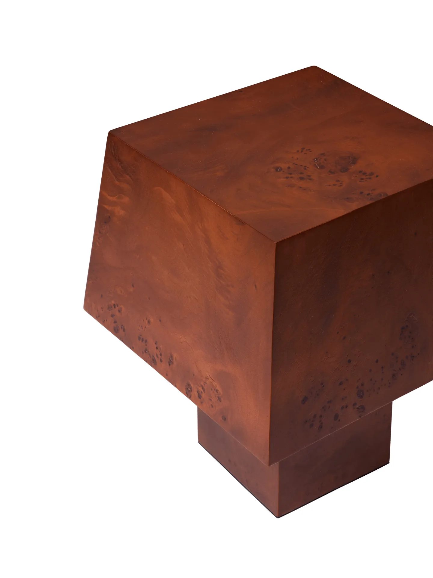 Burl bordslampa 33 cm, Dark stained burl Ferm Living