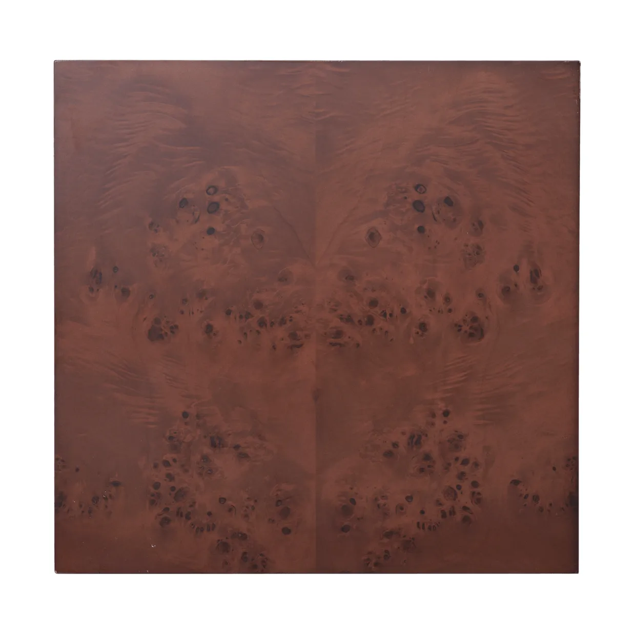 Burl Cube sidobord 40x40 cm, Dark stained Ferm Living