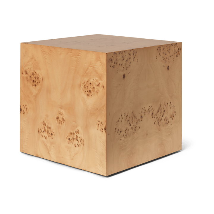 Burl Cube sidobord 40x40 cm, Natural Ferm Living