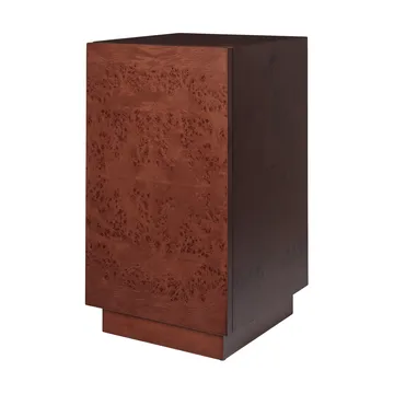 Burl Side Table piedestal - Dark stained - Ferm Living