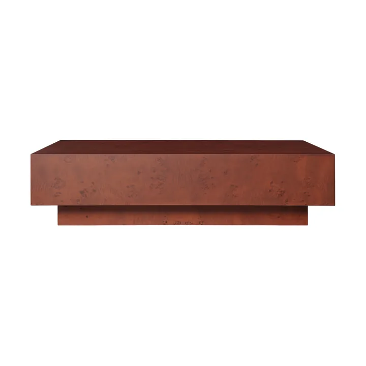 Burl soffbord 70x117x30 cm - Dark stained - Ferm Living