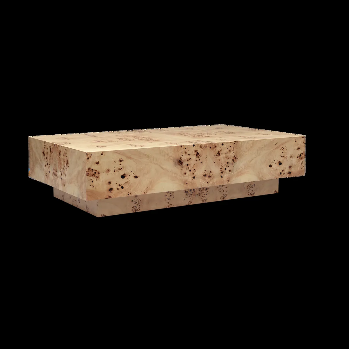 ferm LIVING Burl soffbord 70x117x30 cm Natural