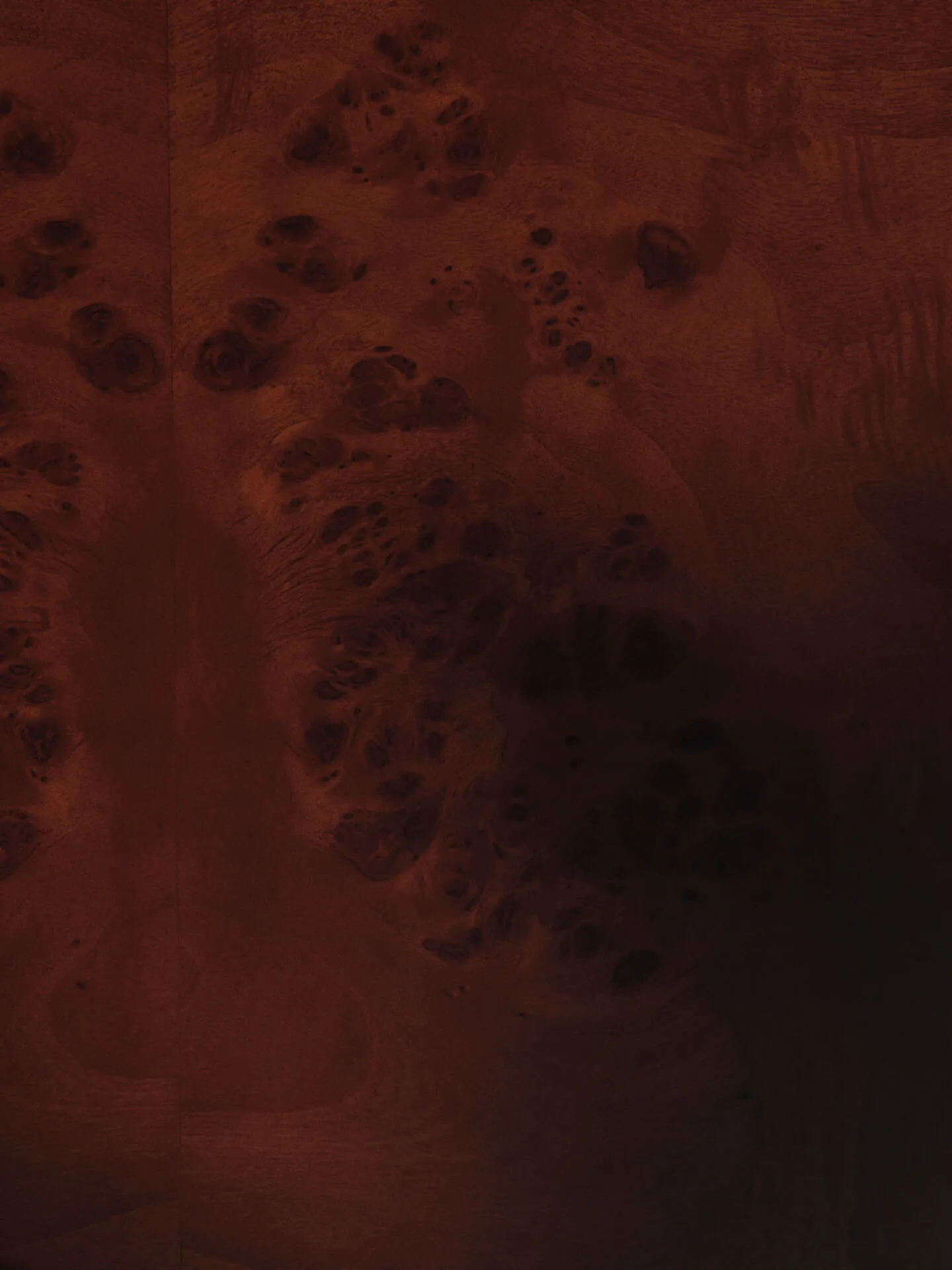 Burl storage soffbord 70x70 cm, Dark stained burl Ferm Living