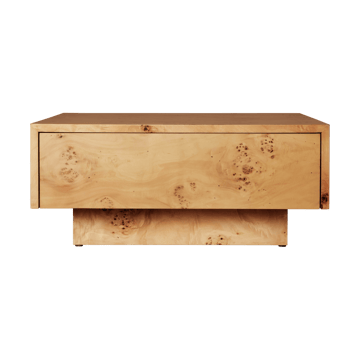 Burl storage soffbord 70x70 cm - Natural - Ferm Living