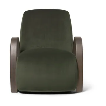Buur lounge chair Rich Velvet - Pine - Ferm Living