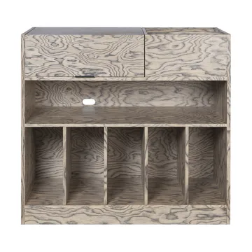 Cabri mediaskåp - Grey, 86x45x81 cm - Ferm Living