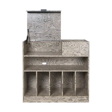 Cabri mediaskåp - Grey, 86x45x81 cm - Ferm Living