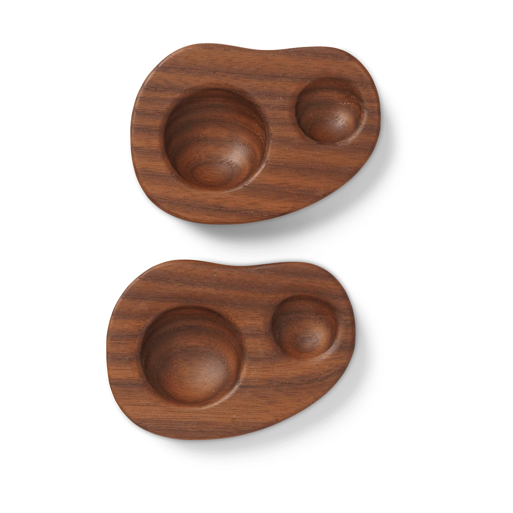 Cairn äggkopp 2-pack, Dark brown Ferm Living