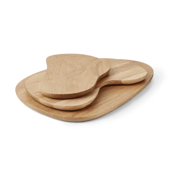 Cairn skärbräda 3 delar - Oak - Ferm Living