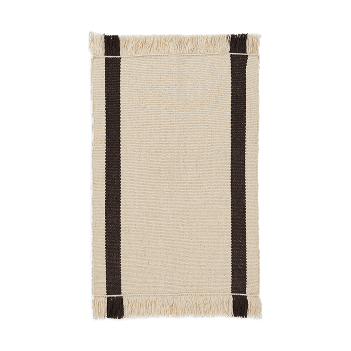 Calm kelim dörrmatta, Off-white, Coffee, 50x70 cm Ferm Living