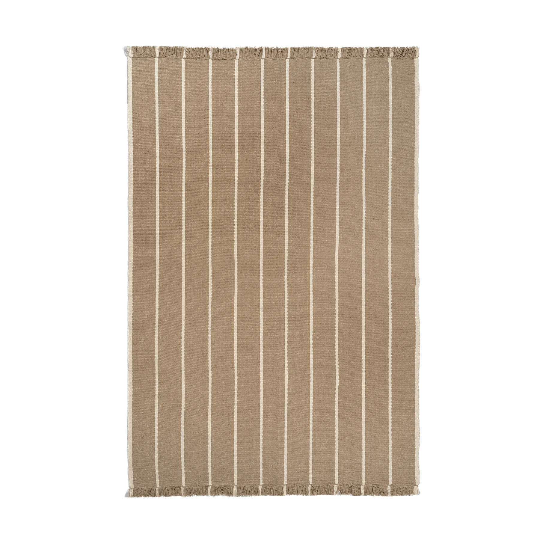 Calm kelim matta, Dark Sand, Off-white, 200x300 cm Ferm Living