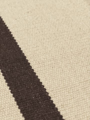 Calm kelim matta - Off-white, Coffee, 200x300 cm - Ferm Living
