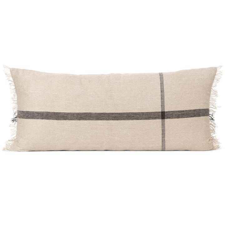 Calm kudde camel-black, 38x88 cm Ferm Living