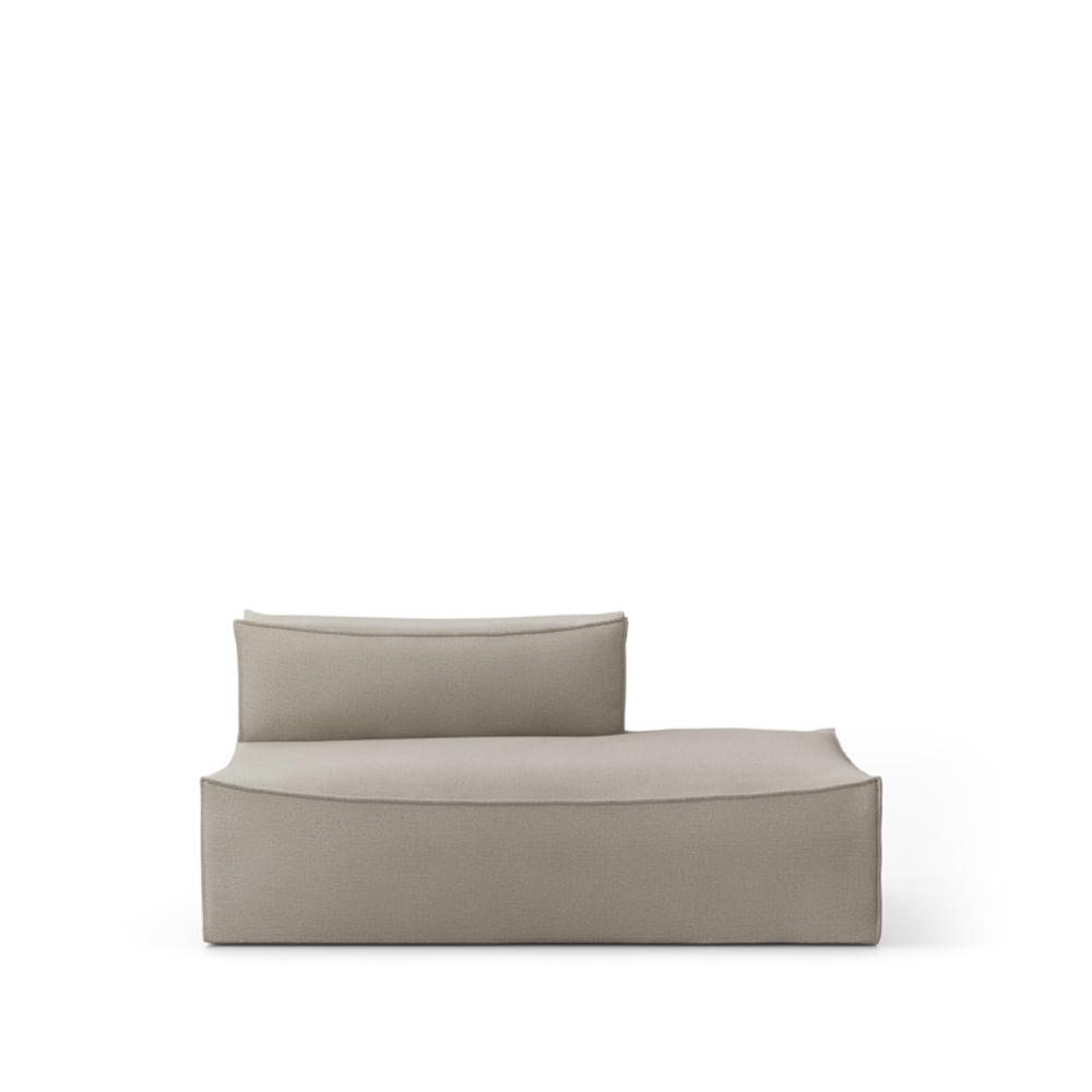 Ferm Living Catena modulsoffa tyg cotton linen natural, open end r 301
