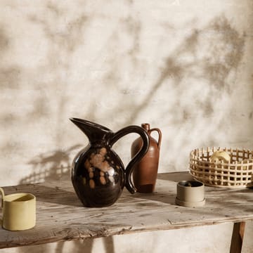 Ceramic flätad skål - Cashmere - Ferm Living