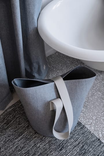 Chambray duschdraperi - Blå - Ferm Living