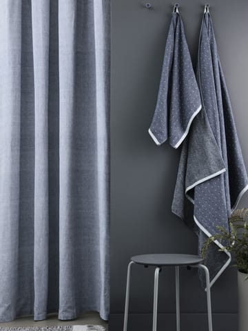 Chambray duschdraperi - Blå - Ferm Living