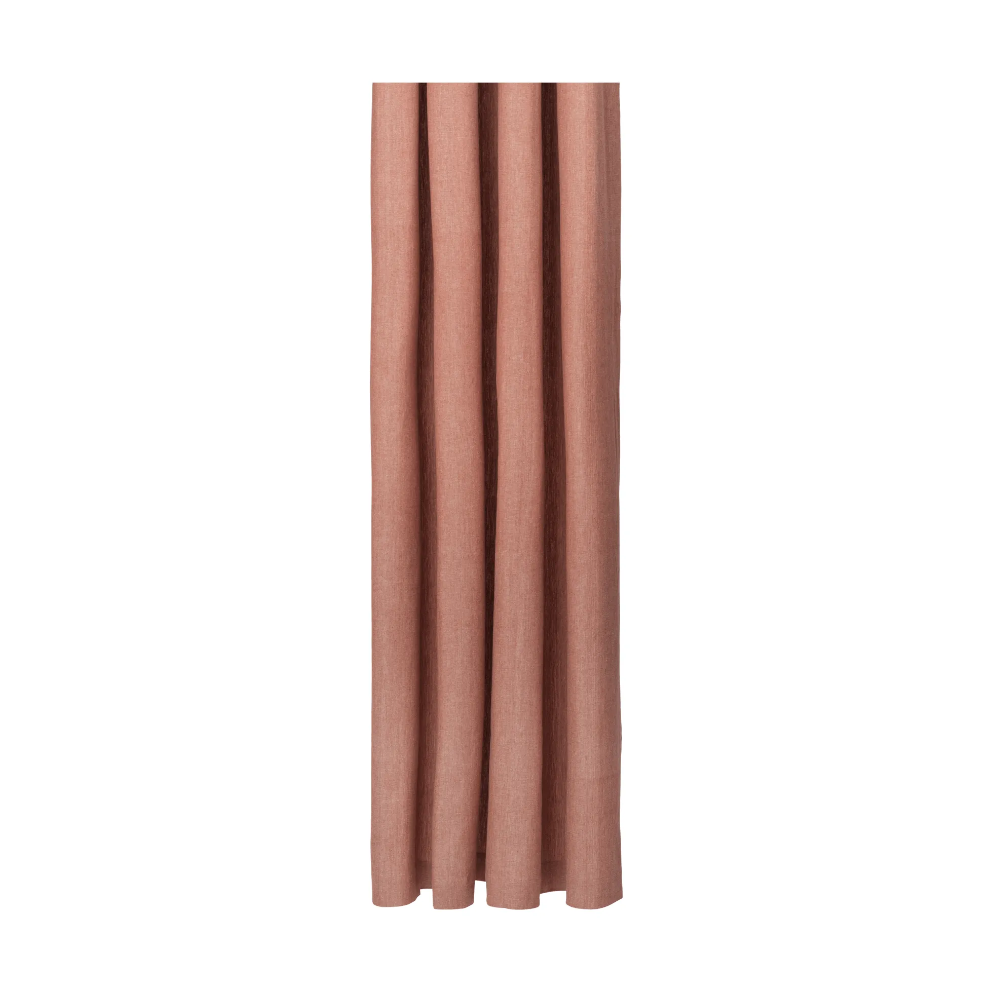 Chambray duschdraperi, Brown clay