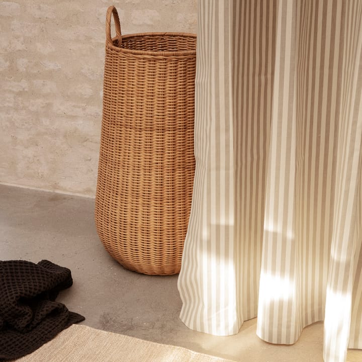 Chambray duschdraperi, Sand-off white Ferm Living