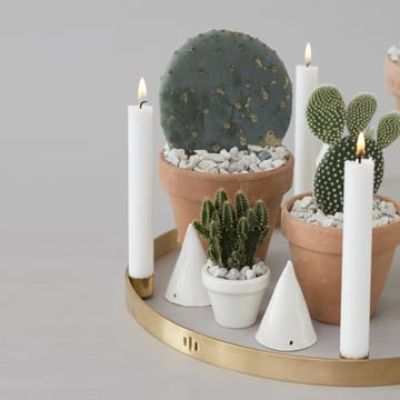 Circle mässing ljusstake - stor - Ferm Living