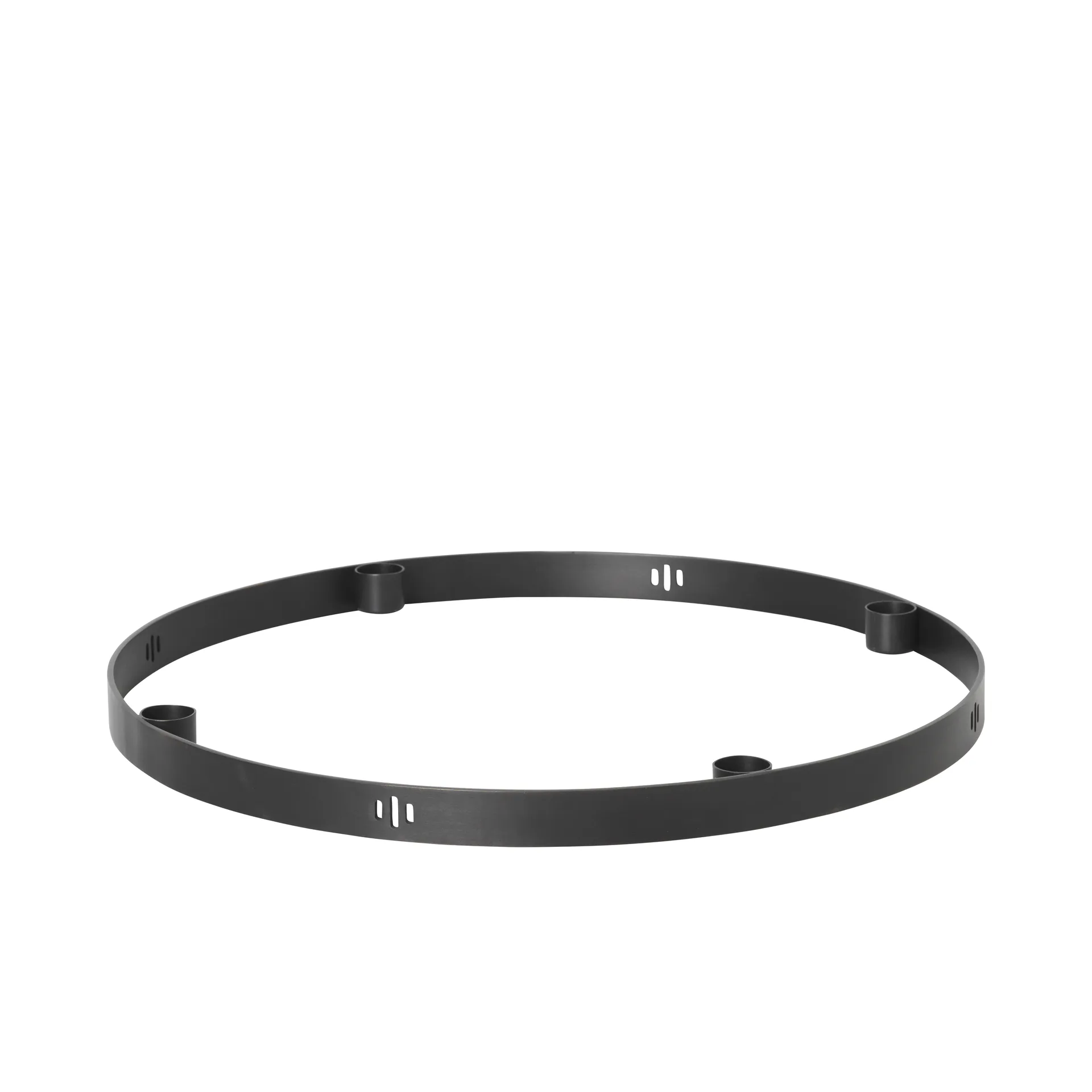 Circle svart mässing ljusstake, stor inkl. upphängning Ferm Living